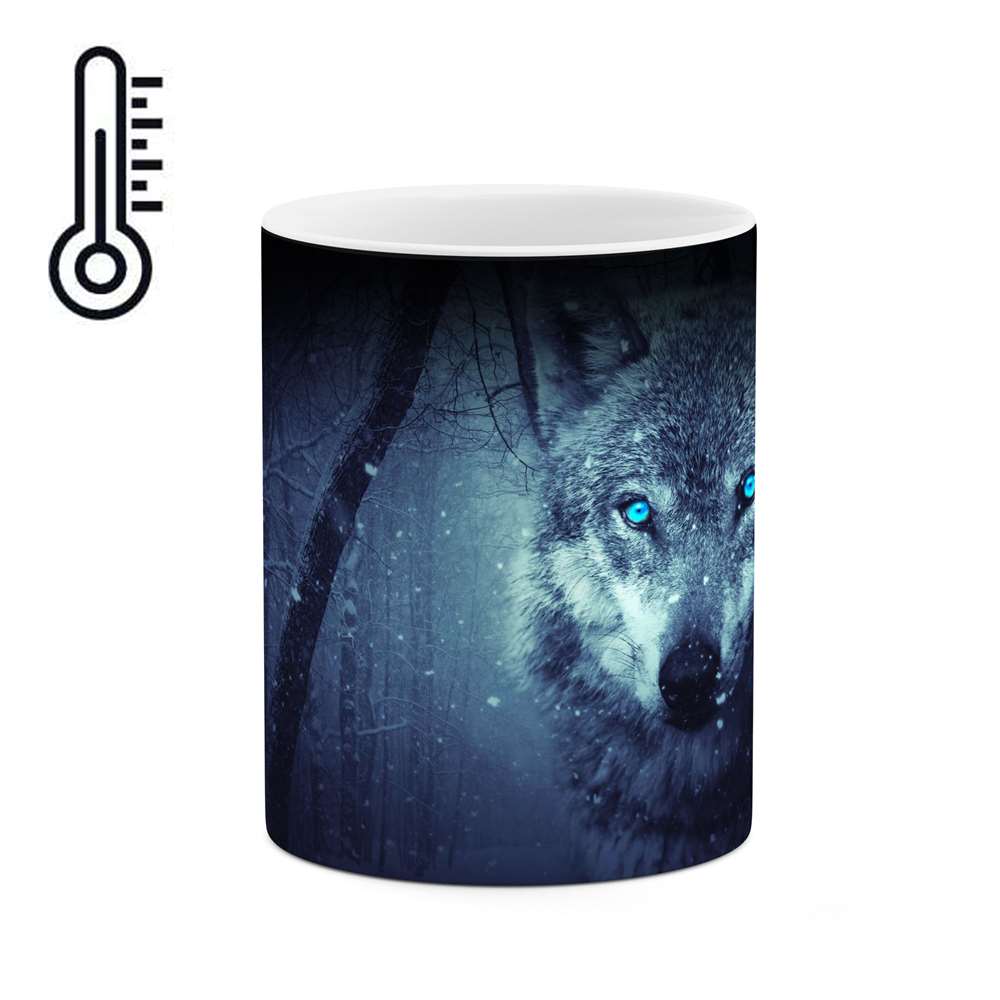 ماگ حرارتی طرح گرگ  مدل mgph13960