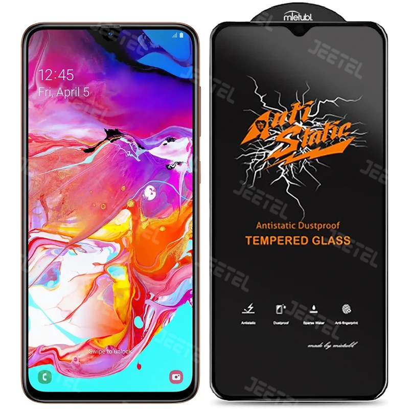 محافظ صفحه نمایش گوشی Samsung Galaxy A70 آنتی استاتیک اورجینال (Mietubl)