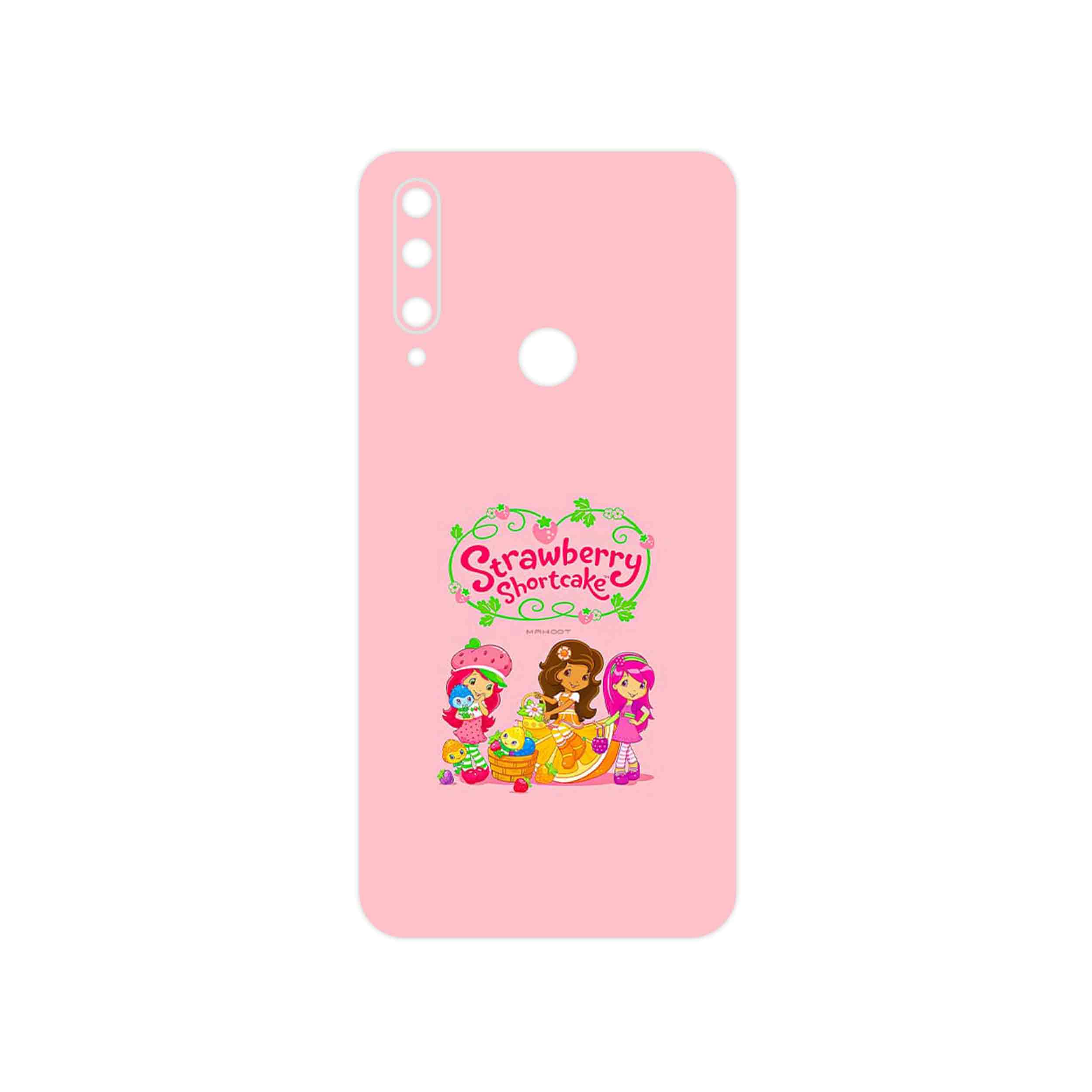 برچسب پوششی ماهوت مدل Strawberry Shortcake مناسب برای گوشی موبایل آنر 9X