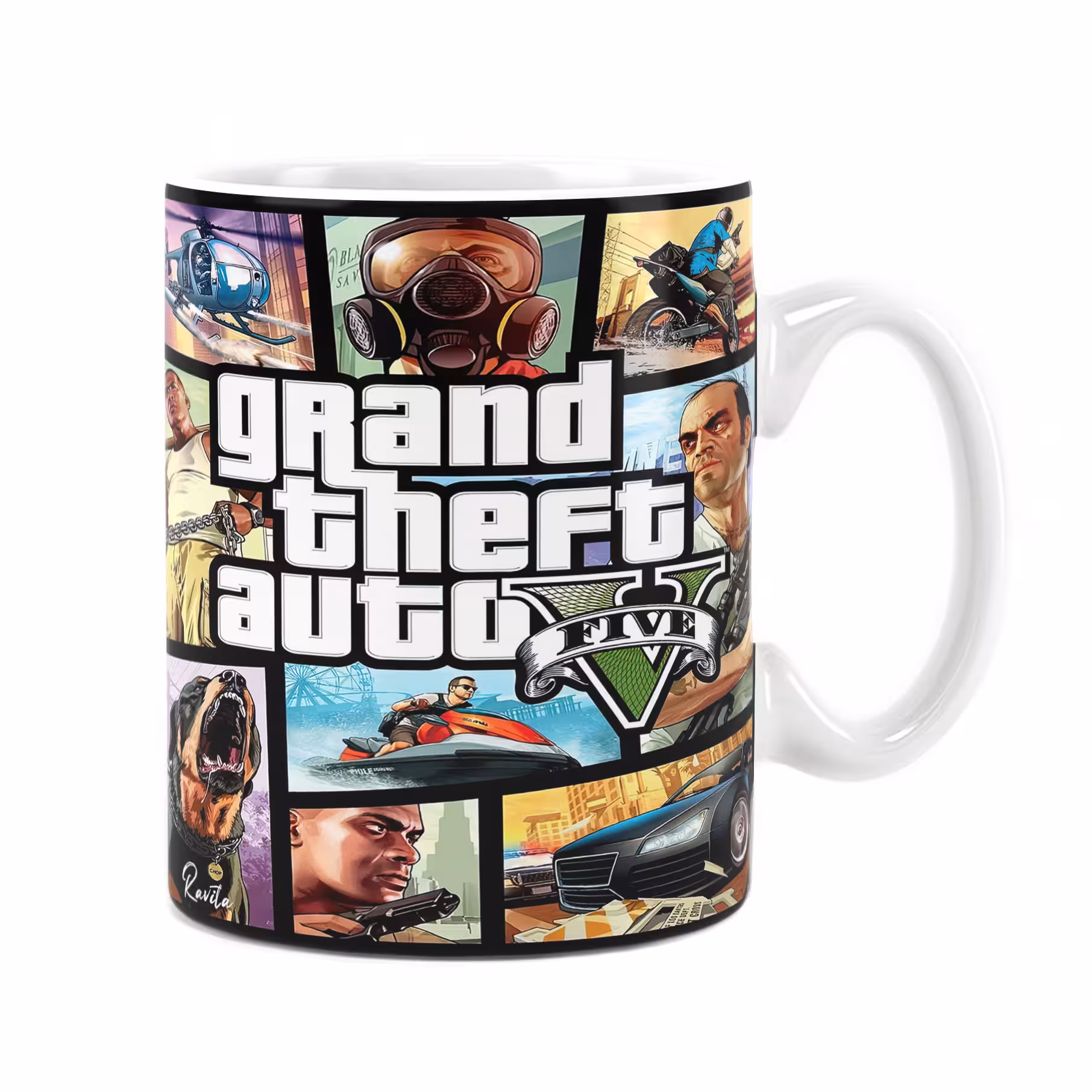 ماگ راویتا طرح GTA V کد 3664