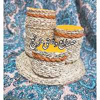 ست بانکه مدل حصیری 