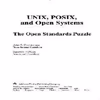 خرید و دانلود نسخه کامل کتاب UNIX, POSIX, and Open Systems: The Open Standards Puzzle