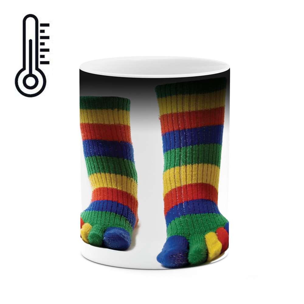 ماگ حرارتی طرح جوراب مدل mgh04587