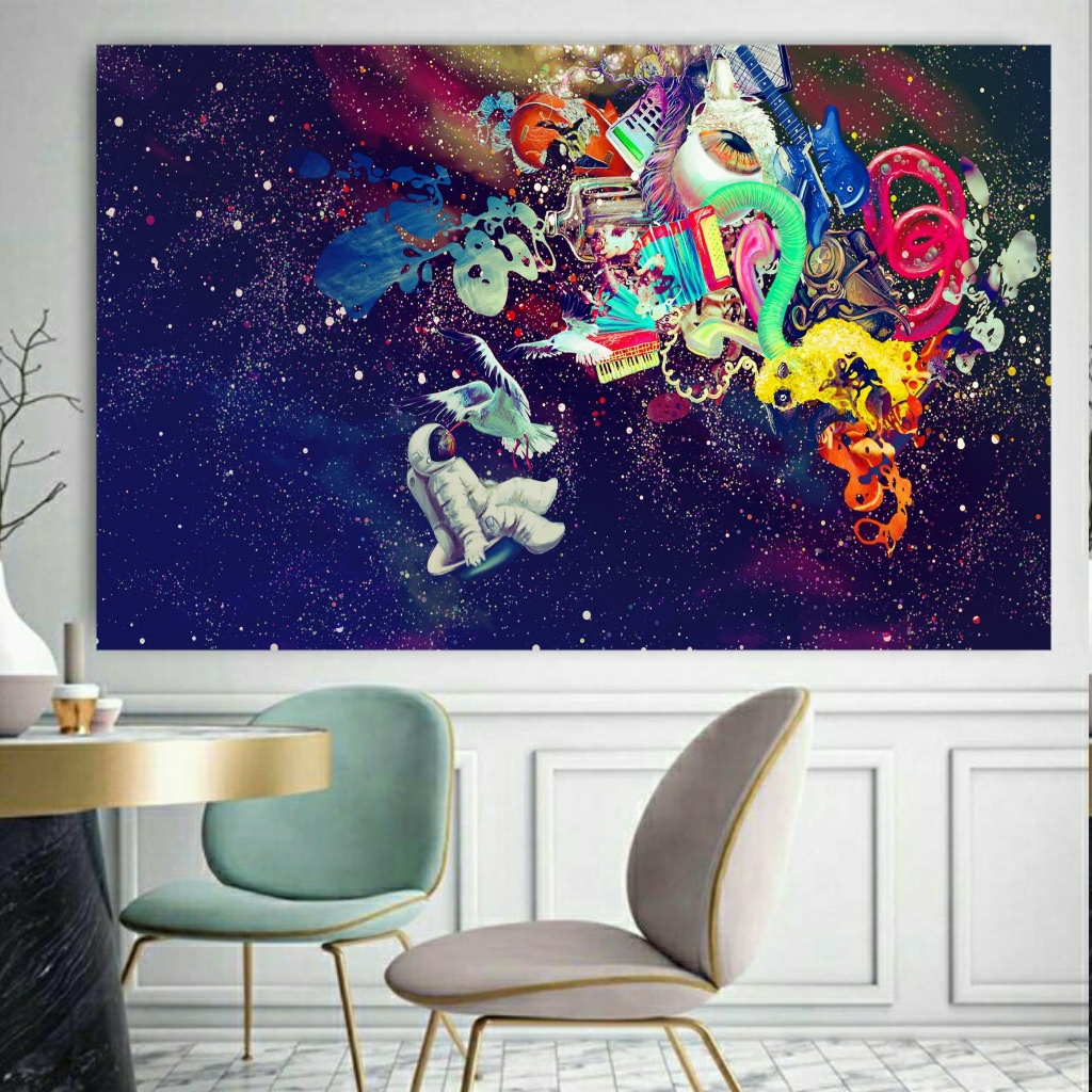  تابلو شاسی طرح فضانورد کدPTS674