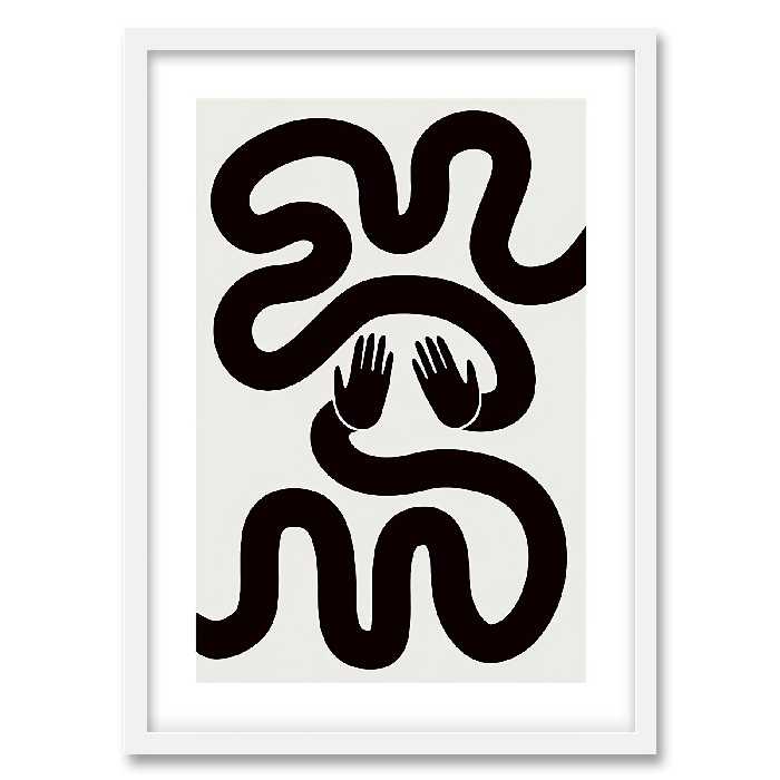 تابلو فورنیمو مدل گرافیکال ابسترکت کد 0574W