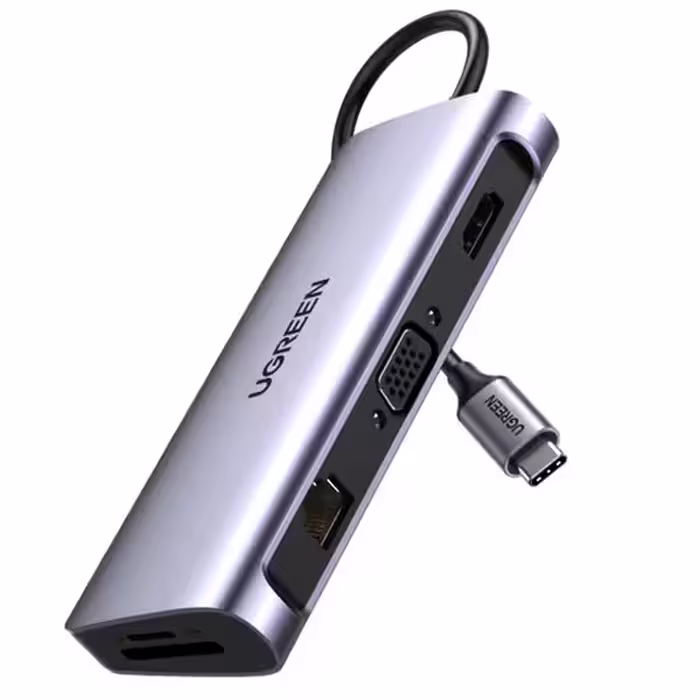 هاب 10 پورت USB C یوگرین مدل UG 80133