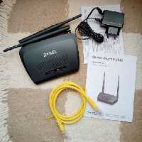 روتر خانگی بی‌سیم زایکسل مدل NBG-418N v2 (استوک)