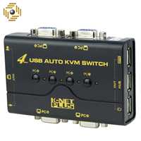 سوییچ 4 پورت KVM کی نت پلاس مدل KP-U624