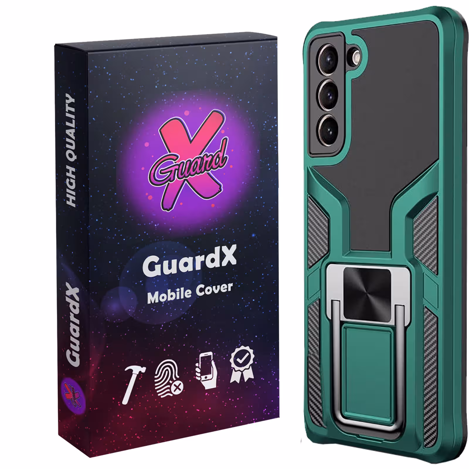 کاور گارد ایکس مدل Pheonix مناسب برای گوشی موبایل سامسونگ Galaxy S22 5G 