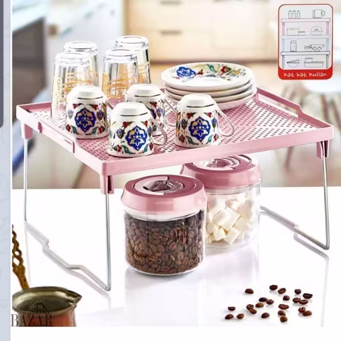 راف تاشو داخل کابینت مدل هلگا