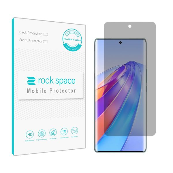 گلس آنر X40 مدل نانو هیدروژل پرایوسی برند راک اسپیس کد S