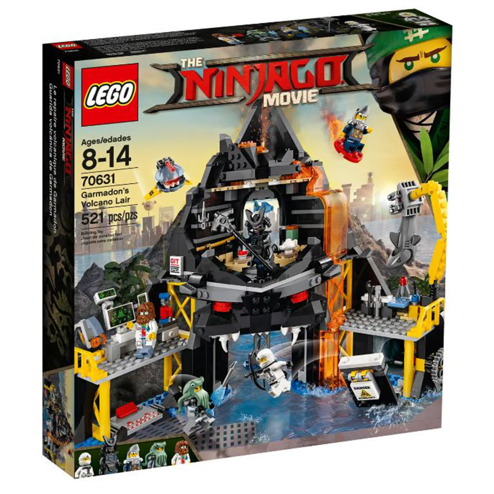 لگو سری Ninjago مدل Garmadons Volcano Lair کد 70631