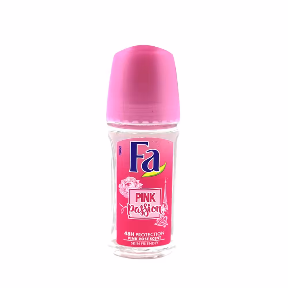 رول ضد تعریق زنانه فا مدل Pink Passion حجم 50 میلی لیتر