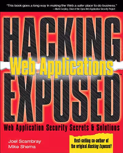خرید و دانلود نسخه کامل کتاب Hacking Exposed™ Web applications
