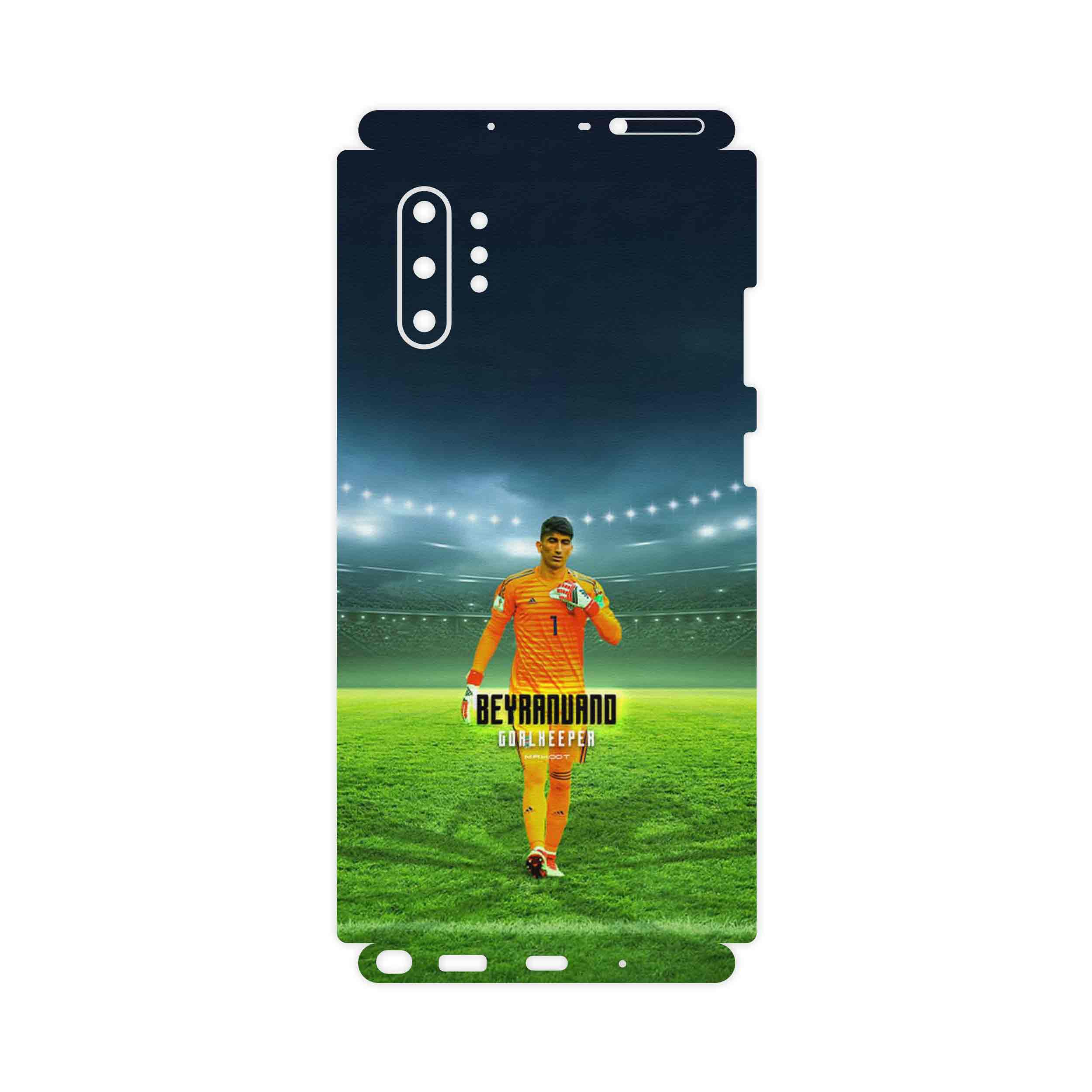 برچسب پوششی ماهوت مدل Alireza Beiranvand-FullSkin مناسب برای گوشی موبایل سامسونگ Galaxy Note 10 Plus