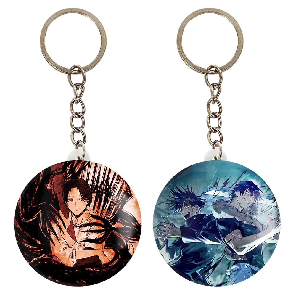 جاکلیدی خندالو مدل اوکتسو یوتا و توجی و مگومی انیمه جوجوتسو کایزن کد 1110811111 مجموعه 2 عددی