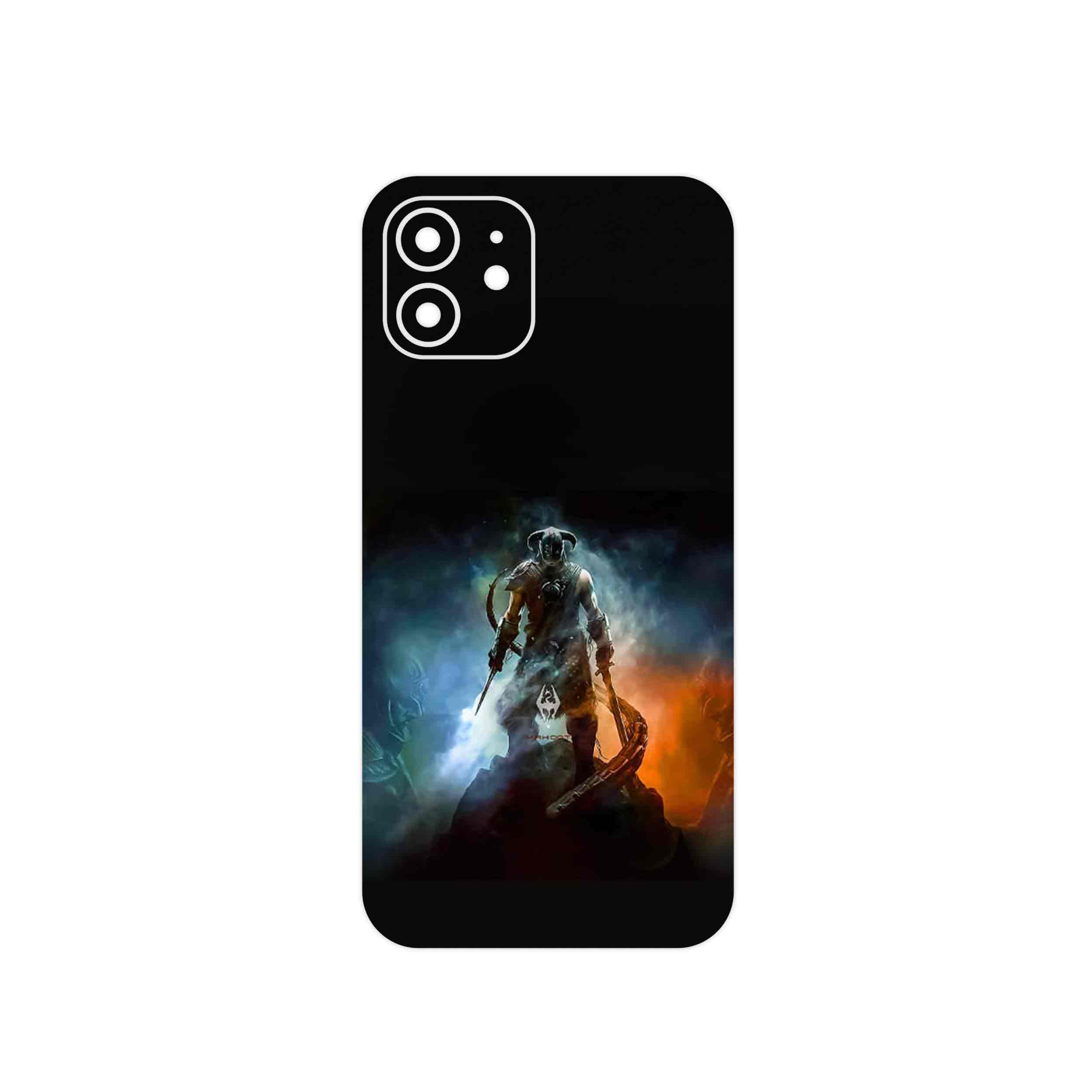 برچسب پوششی ماهوت مدل Skyrim Game Series مناسب برای گوشی موبایل اپل iPhone 12
