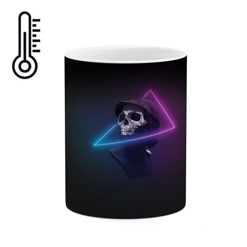 ماگ حرارتی طرح اسکلت مدل mgh00200