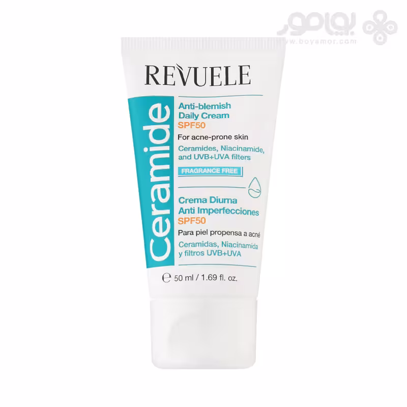 ضد آفتاب ضد لک و جوش روئل ANTI-BLEMISH حاوی SPF50