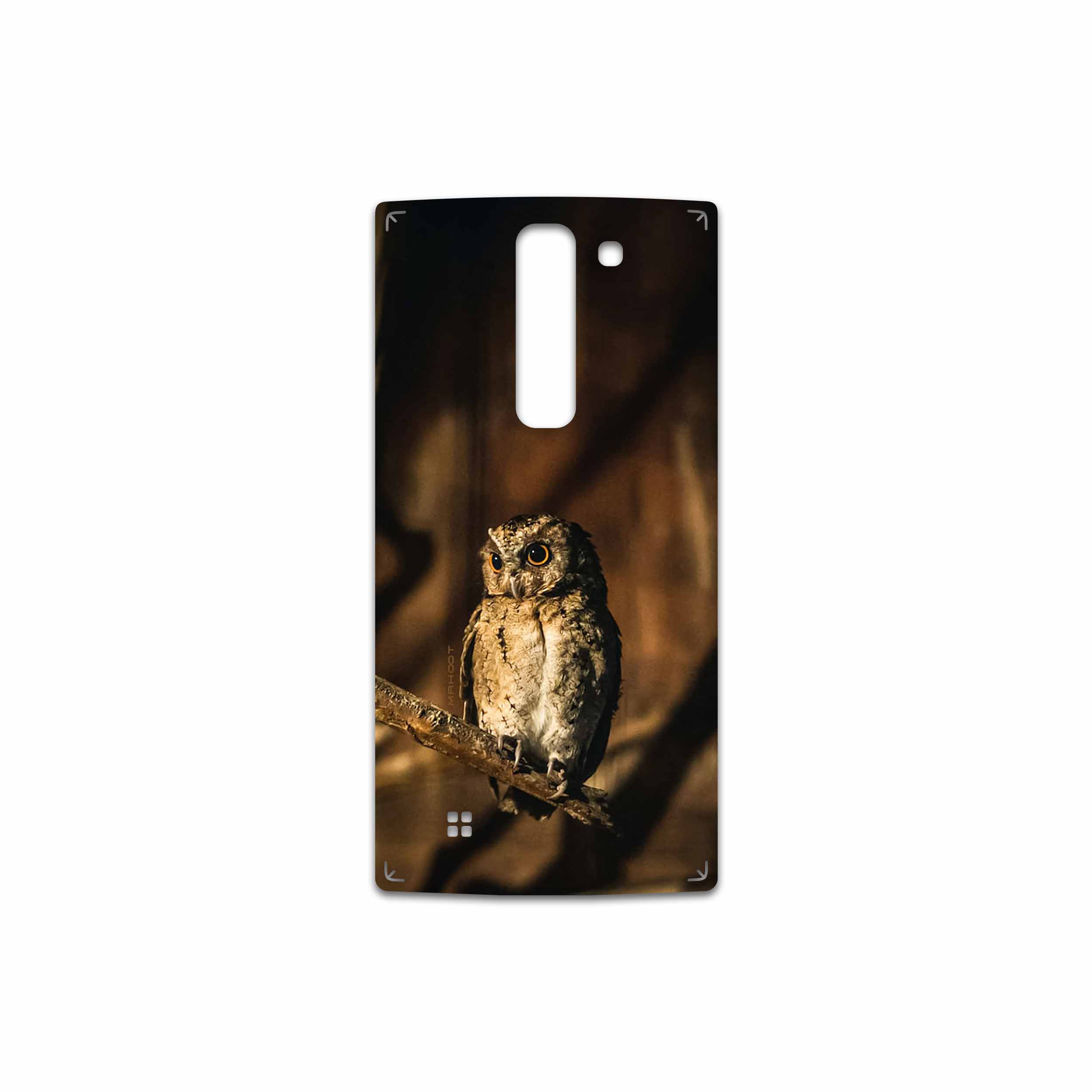 برچسب پوششی ماهوت مدل Owl مناسب برای گوشی موبایل ال جی Magna