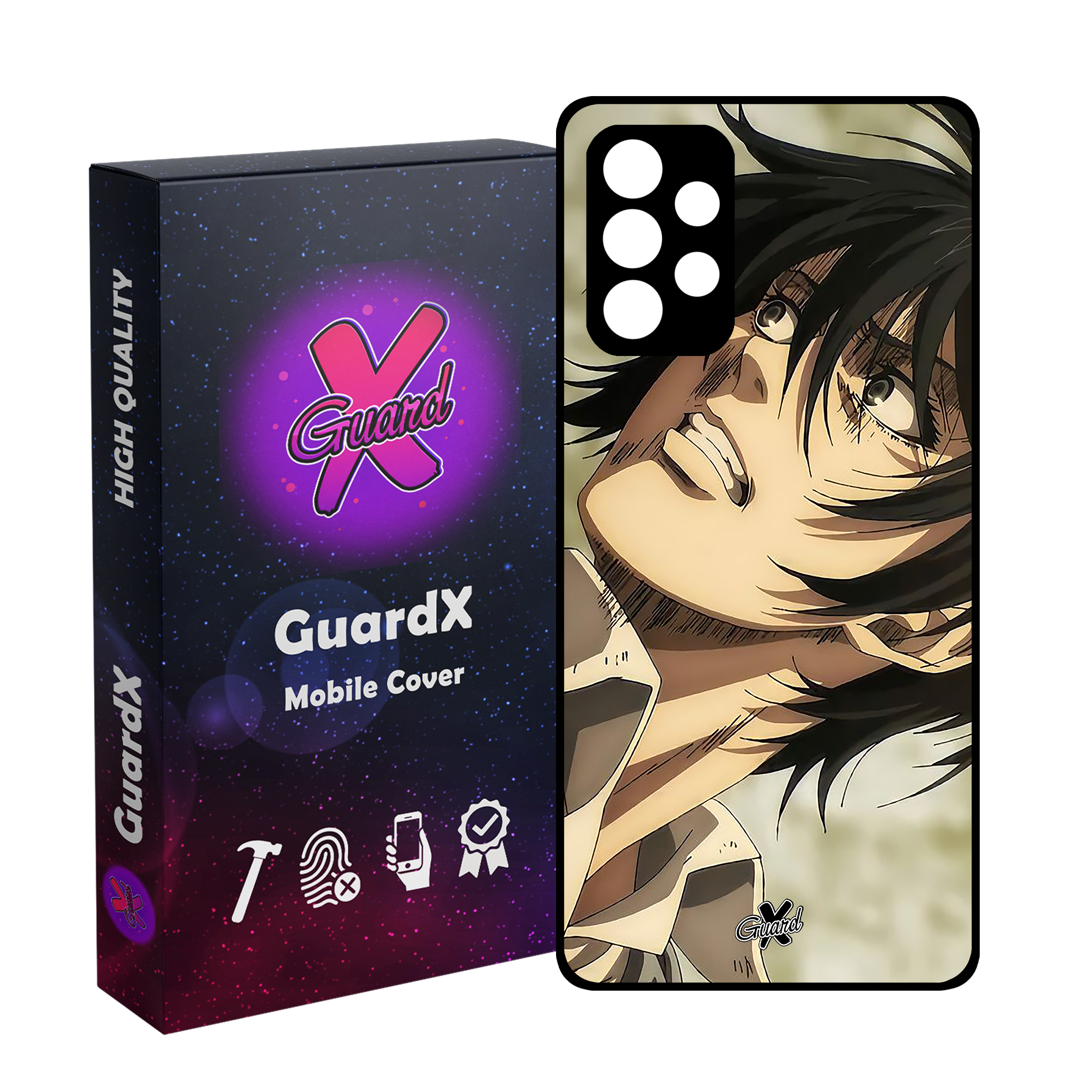 کاور گارد ایکس طرح میکاسا انیمه مدل Glass10546 مناسب برای گوشی موبایل سامسونگ A32 5G/M32 5G