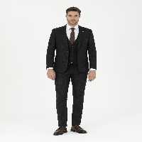 کت و شلوار مردانه مشکی پیرکاردین - فروشگاه لباس شهرمون