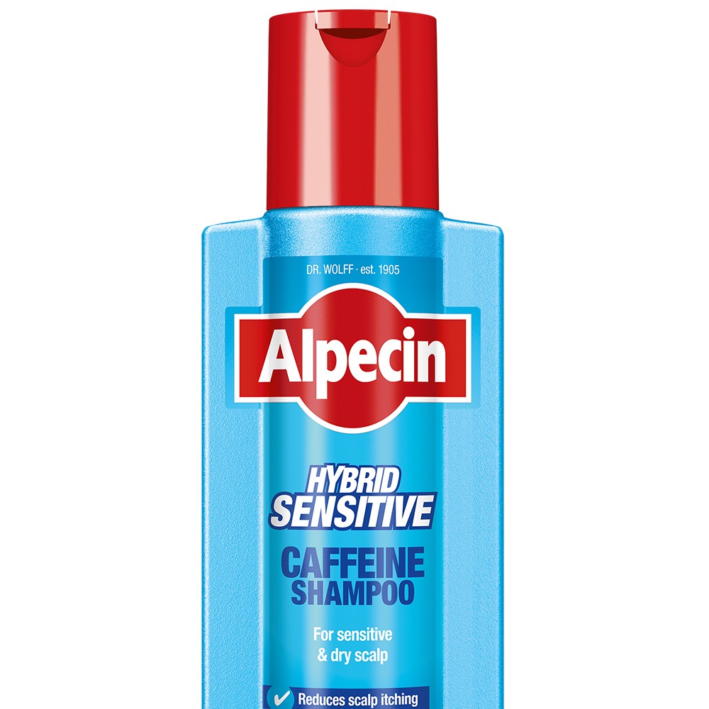 شامپو آلپسین کافئین هیبرید Alpecin Hybrid Sensitive Caffeine