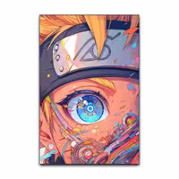 تابلو شاسی گوفی مدل ناروتو کوچولو بانمک و کیوت انیمه ناروتو طرح Naruto Cute Boruto Anime کد BABY15 | دنیای قاب
