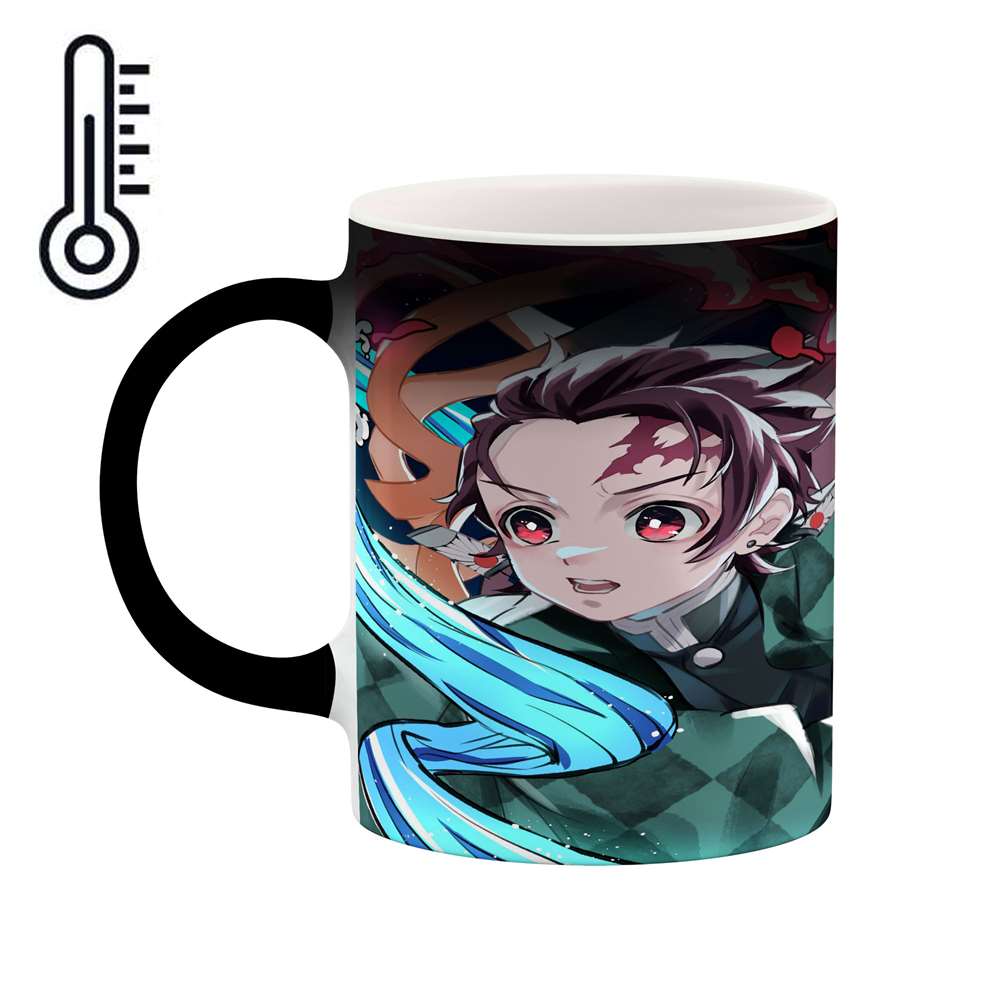 ماگ حرارتی کاکتی طرح انیمه مدل mgh15593