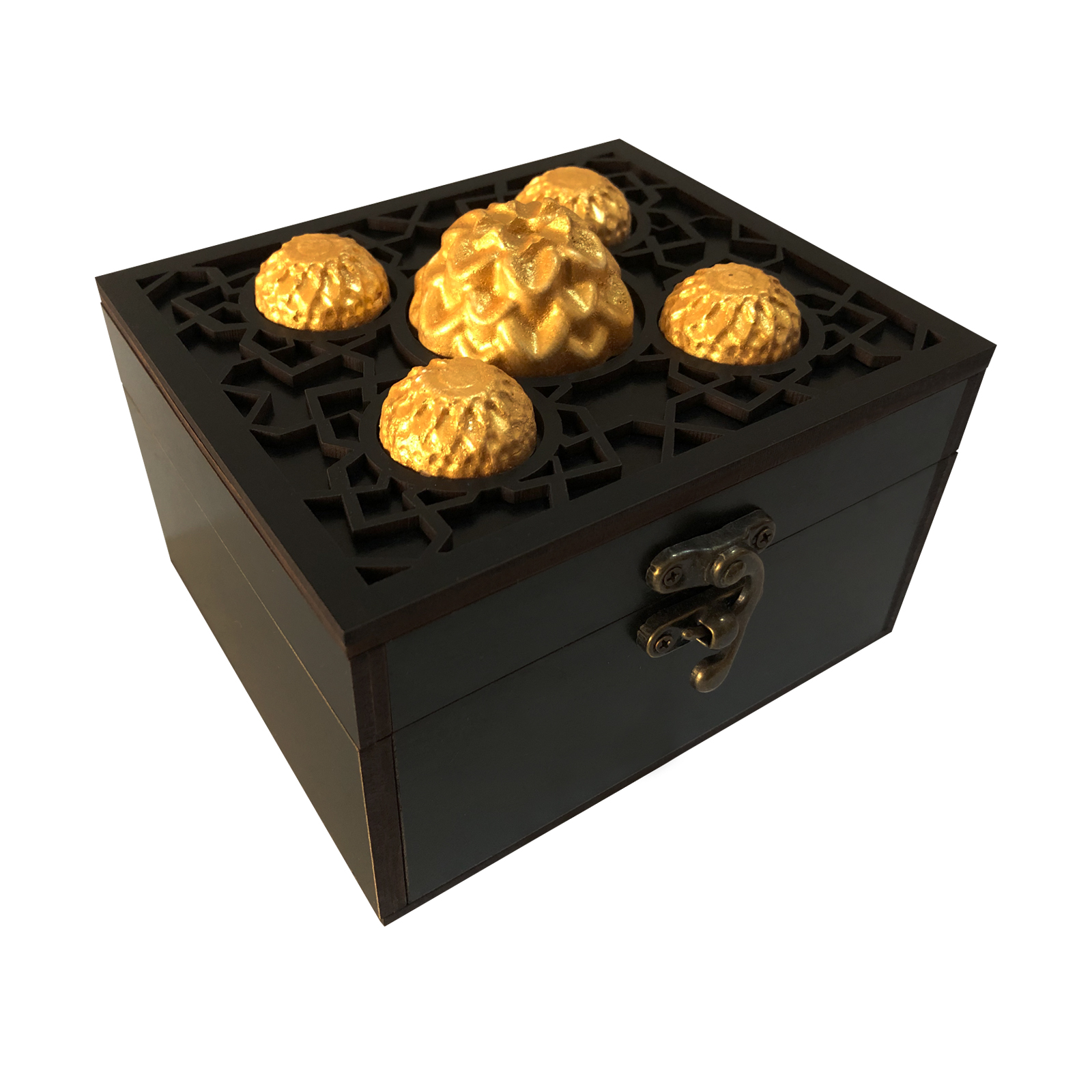 جعبه هدیه مدل چوبی کد E08