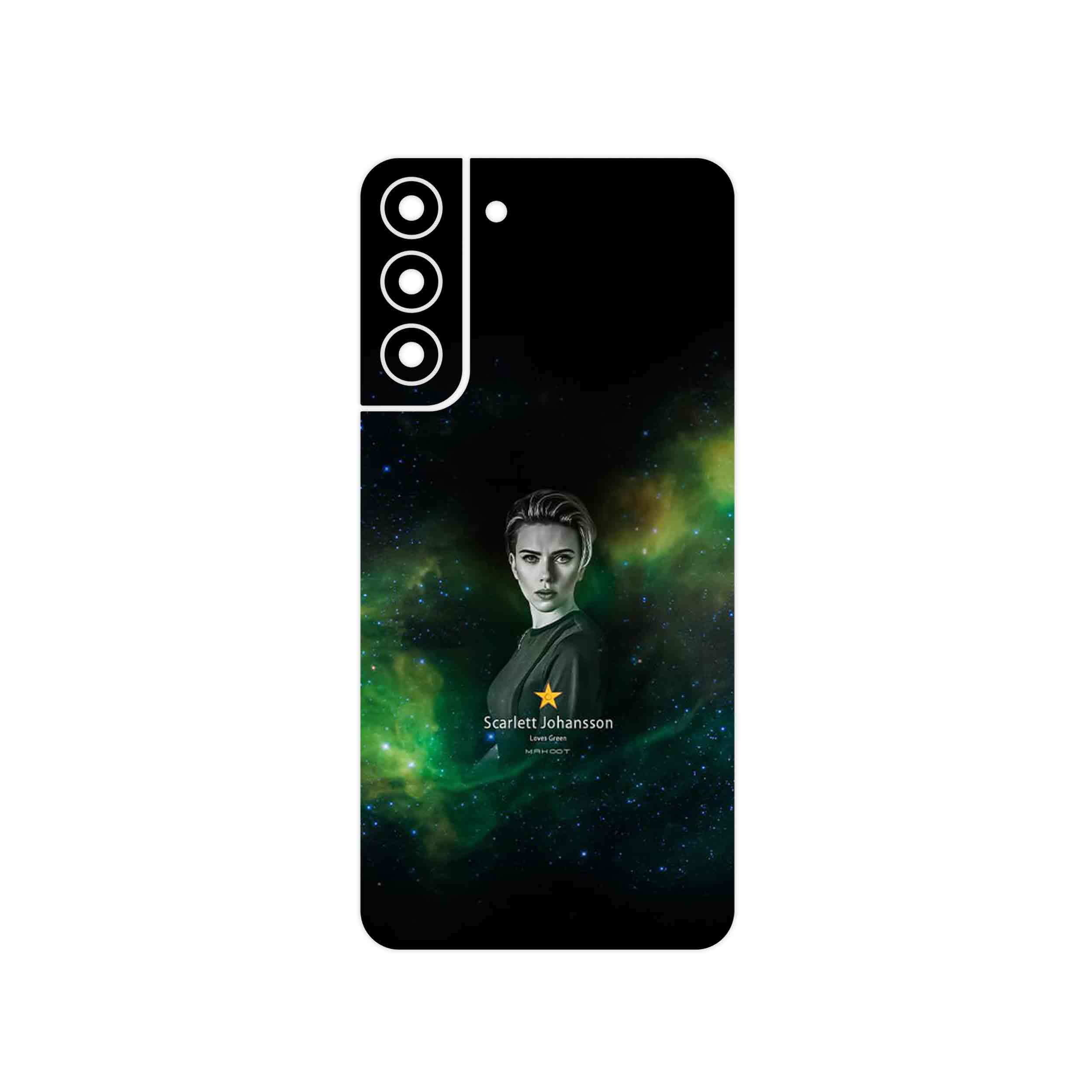 برچسب پوششی ماهوت مدل Scarlett Johansson مناسب برای گوشی موبایل سامسونگ Galaxy S22 Plus 5G