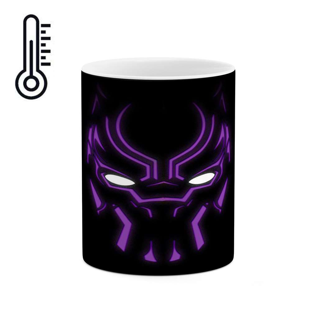 ماگ حرارتی طرح بلک پنتر Black panter  مدل mgph15282