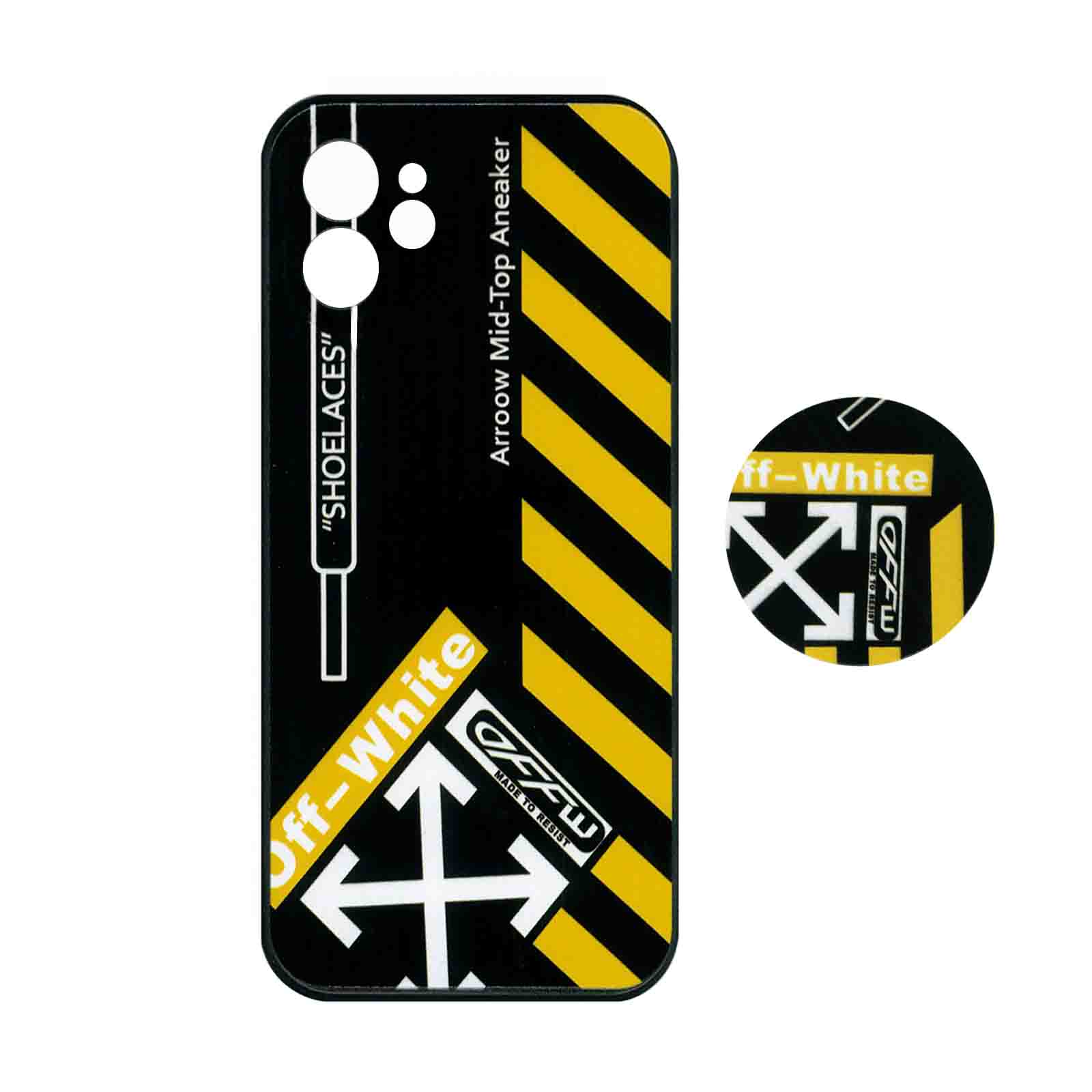 کاور کد 21212 مناسب برای گوشی موبایل اپل Iphone 12 به همراه پاپ سوکت