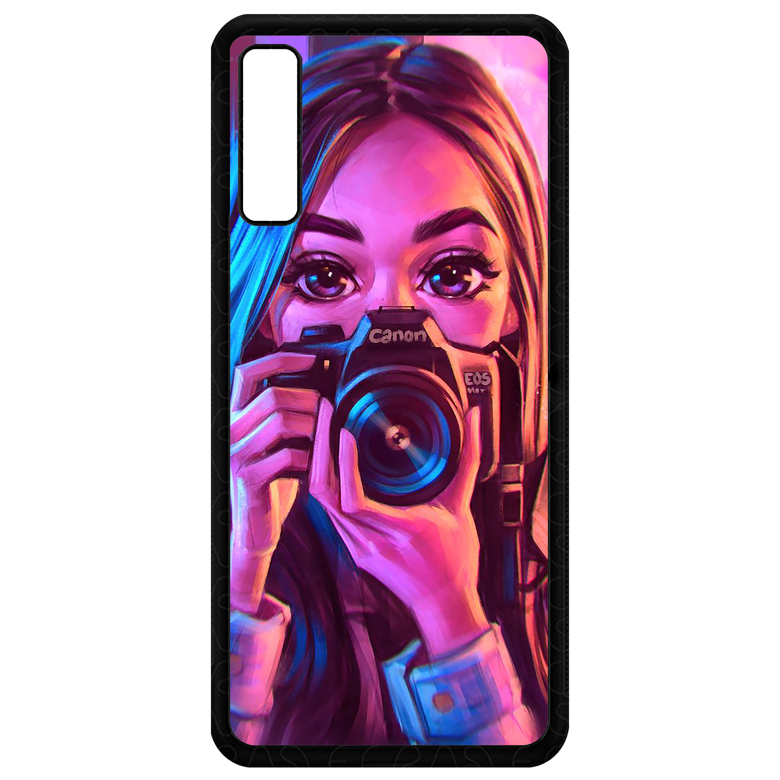 کاور طرح دختر مدل CHL50288 مناسب برای گوشی موبایل سامسونگ Galaxy A30s / A50 / A50s