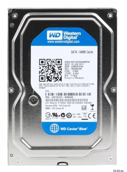 هارد اینترنال وسترن دیجیتال WD BLUE 5TB
