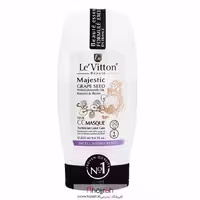 اطلاعات ، قیمت و خرید ماسک مو بدون سولفات لویتون LeVitton مدل CC Masque حجم 250 میلی لیتر کد R771