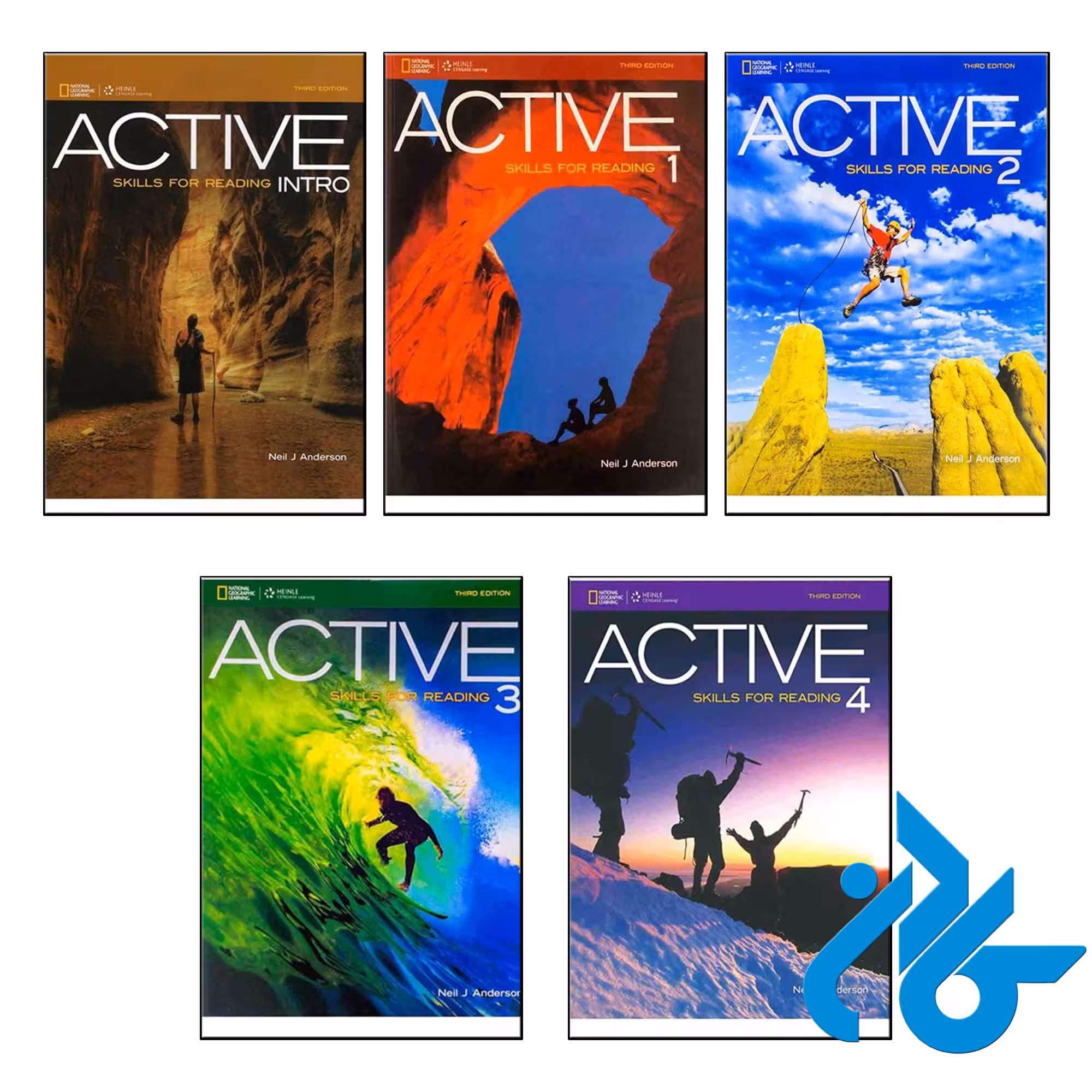 مجموعه Active Skills For Reading full pack