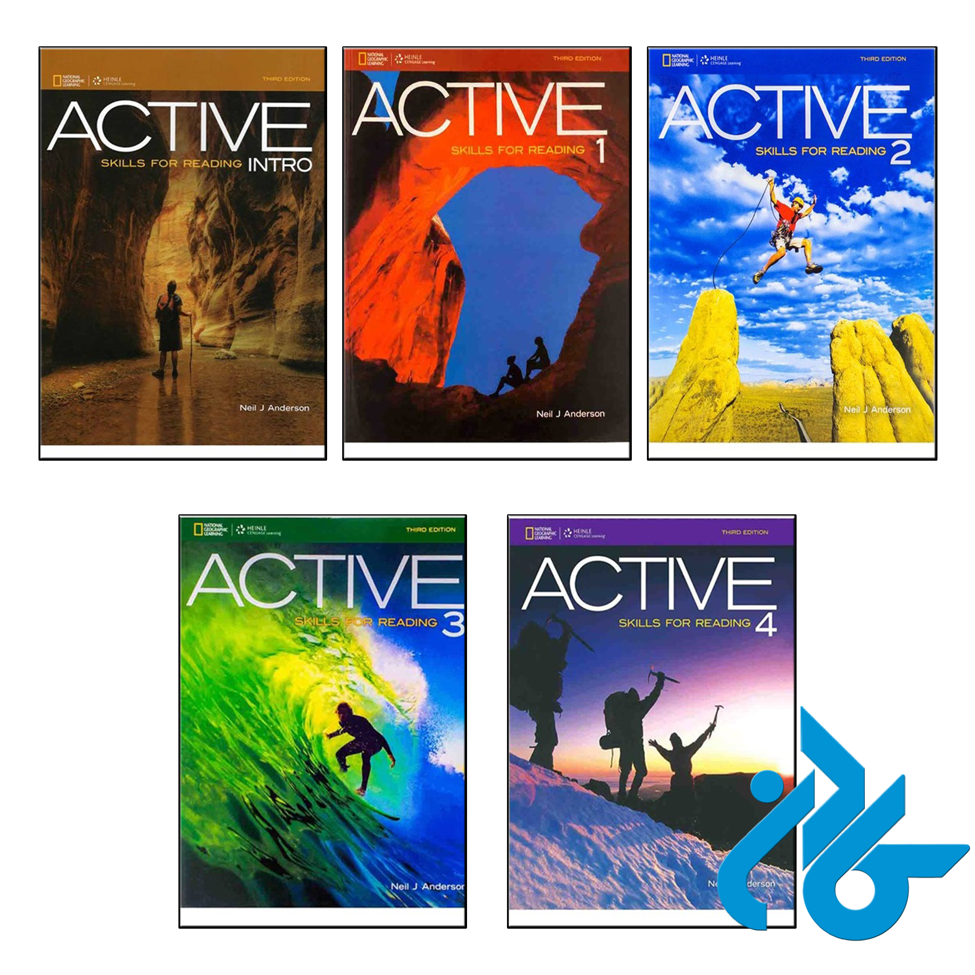 مجموعه Active Skills For Reading full pack