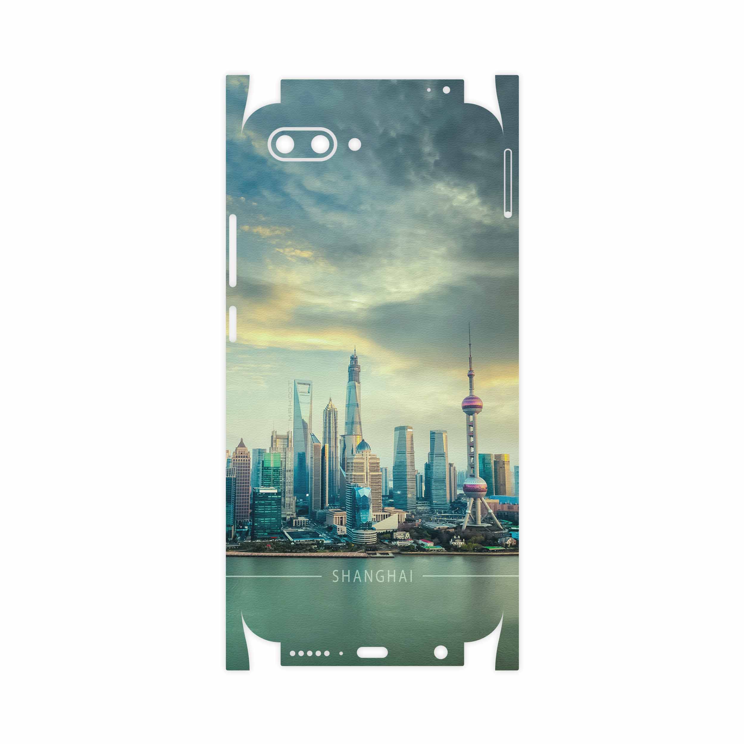 برچسب پوششی ماهوت مدل Shanghai City-FullSkin مناسب برای گوشی موبایل آنر 10