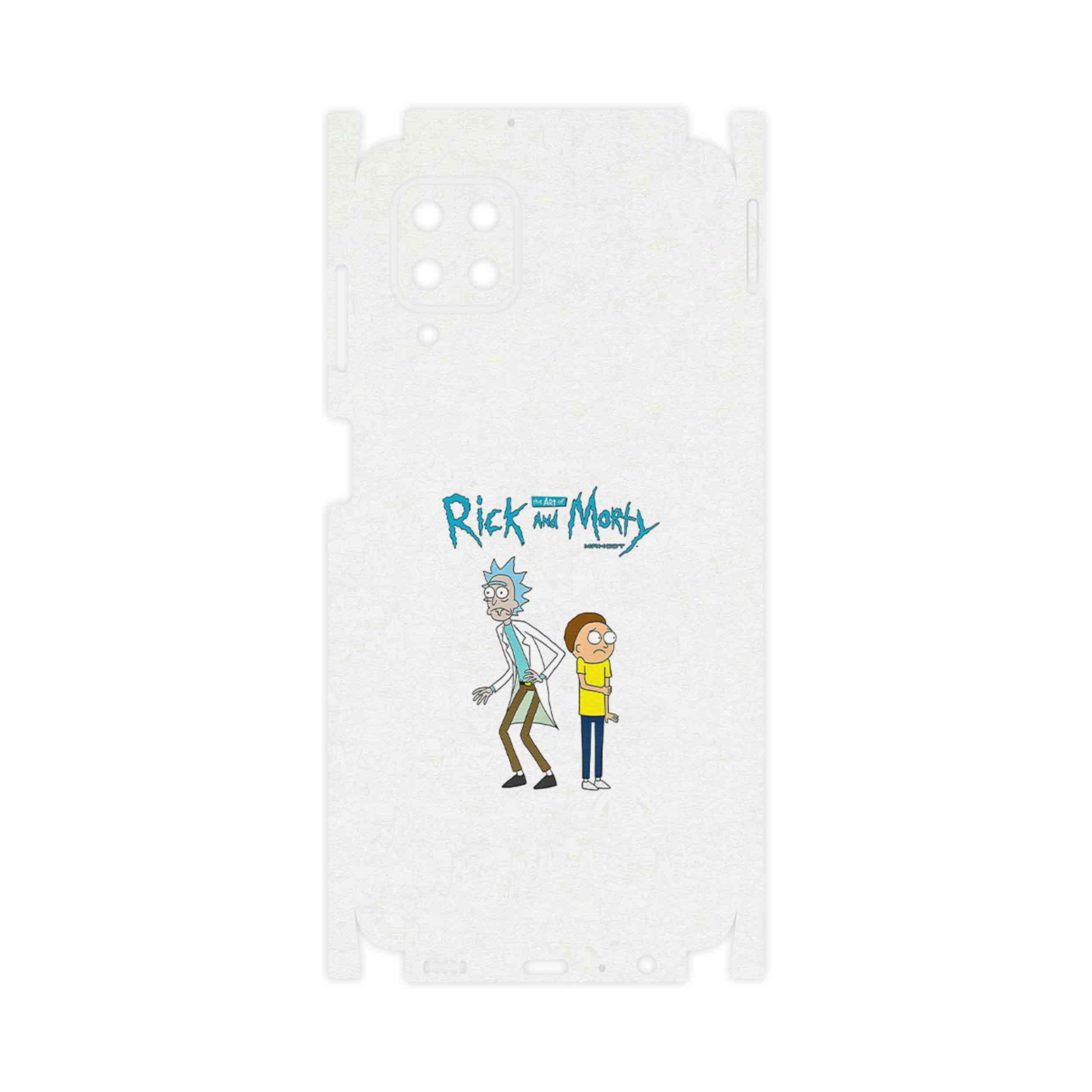 برچسب پوششی ماهوت مدل Rick and Morty-FullSkin مناسب برای گوشی موبایل سامسونگ Galaxy F22