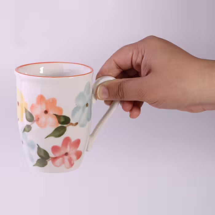 ماگ طرح بهار گل ها بسته 6 عددی