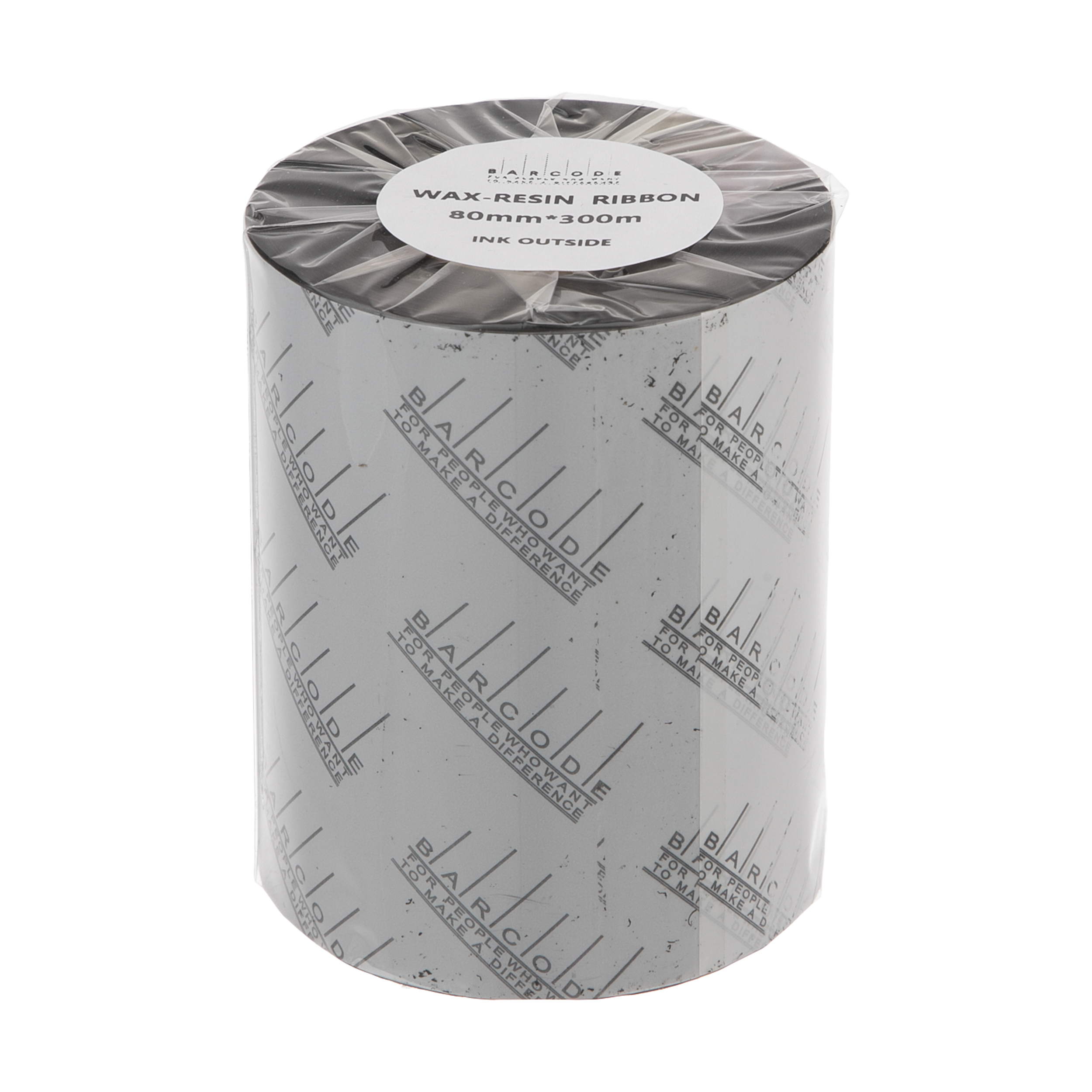 ریبون پرینتر لیبل زن بارکد مدل Wax-Resin 80 mm x 300 m