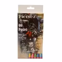 پاستل روغنی 12 رنگ پییرسز کد PZ0383 