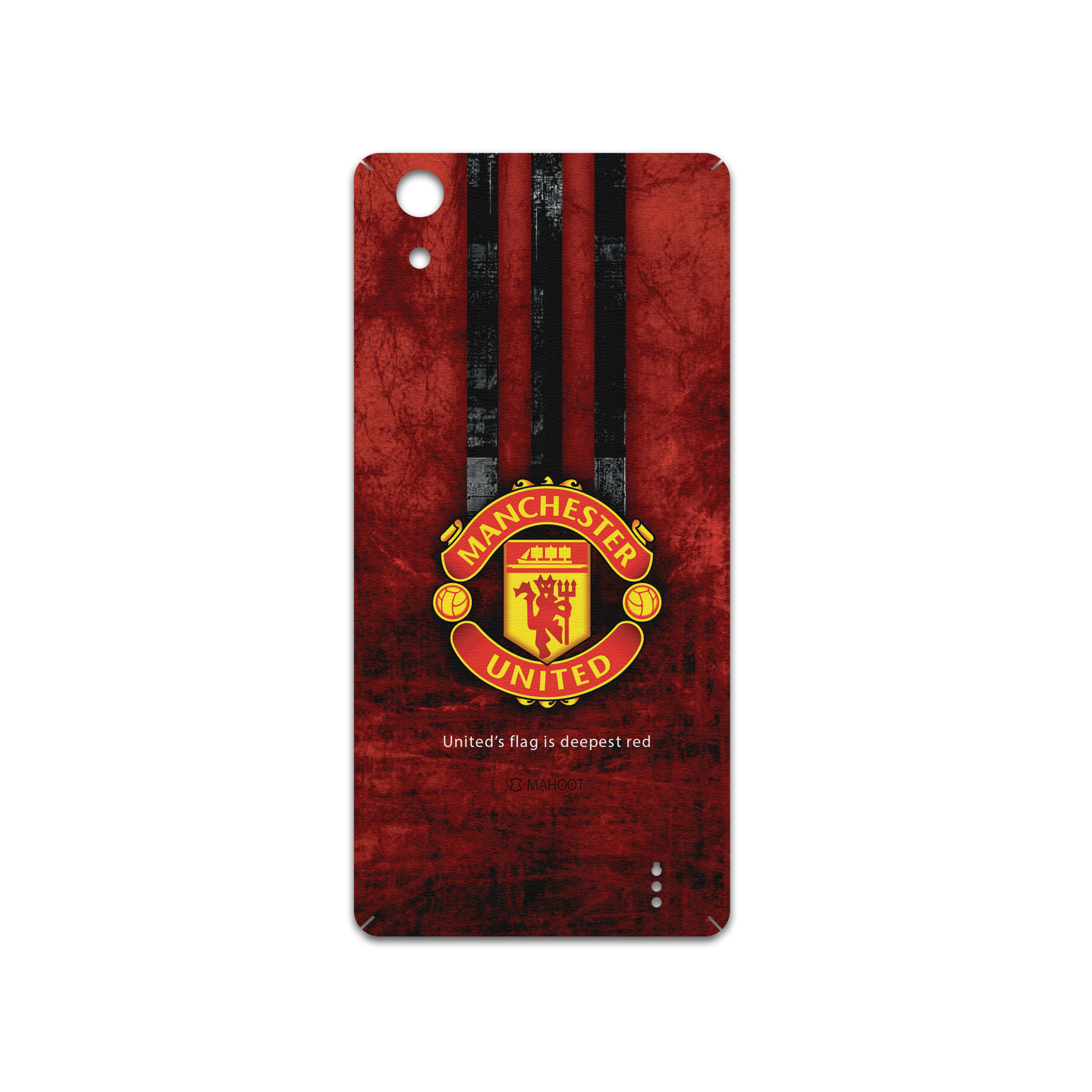 برچسب پوششی ماهوت مدل Manchester-United-FC مناسب برای گوشی موبایل جی ال ایکس Maad
