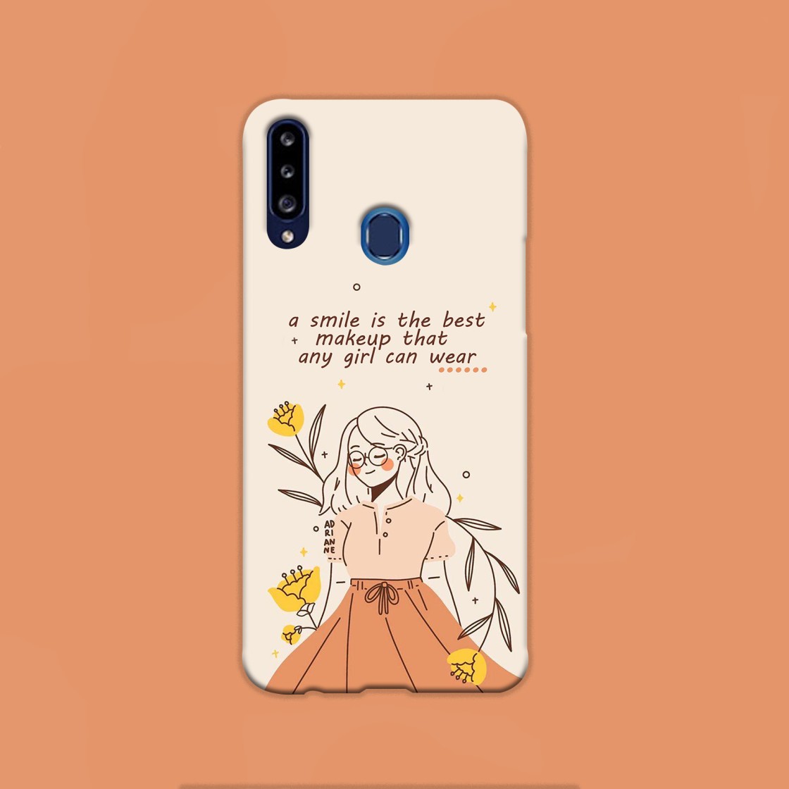 کاور گارد قاب مناسب برای گوشی موبایل سامسونگ A20s – کدطرح 1256