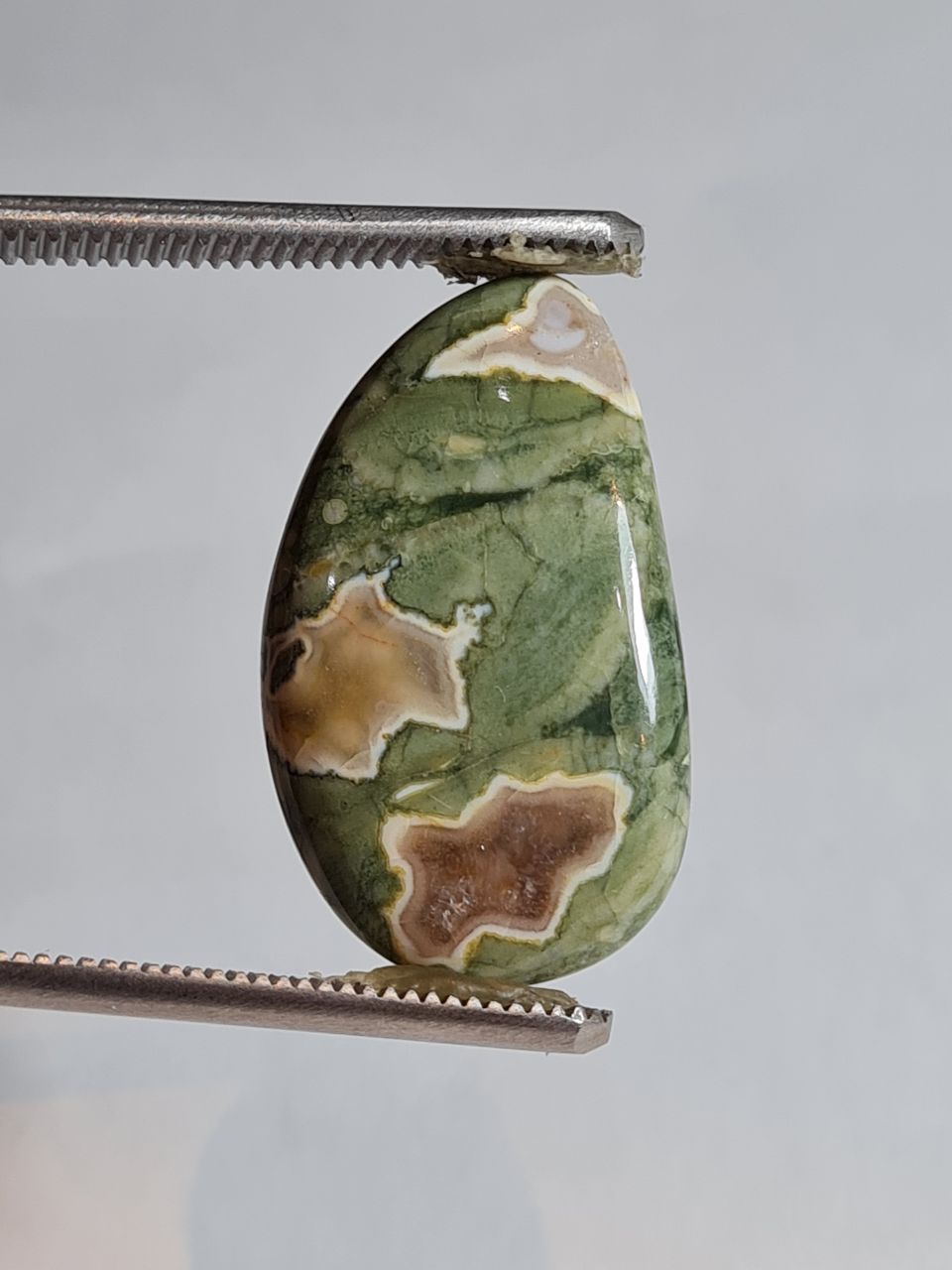 جاسپر ریولایت طبیعی زیبا شناسه 4212