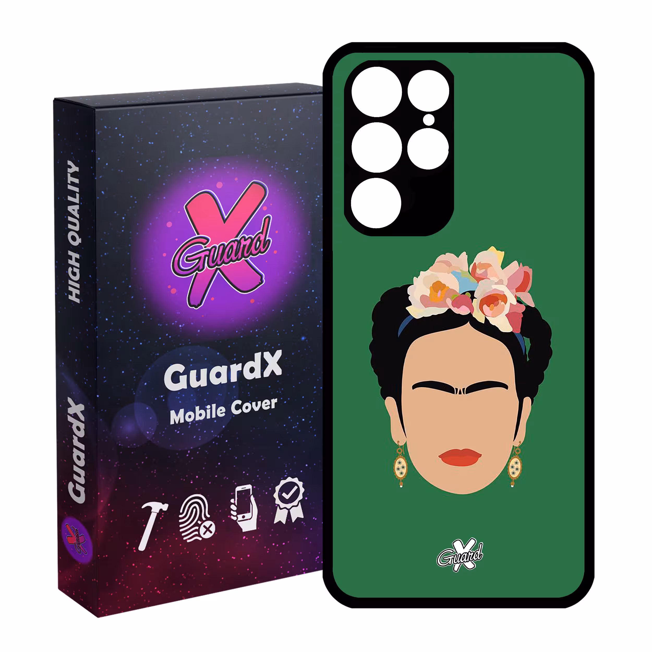 کاور گارد ایکس طرح Frida مدل Glass10133 مناسب برای گوشی موبایل سامسونگ Galaxy S22 Ultra