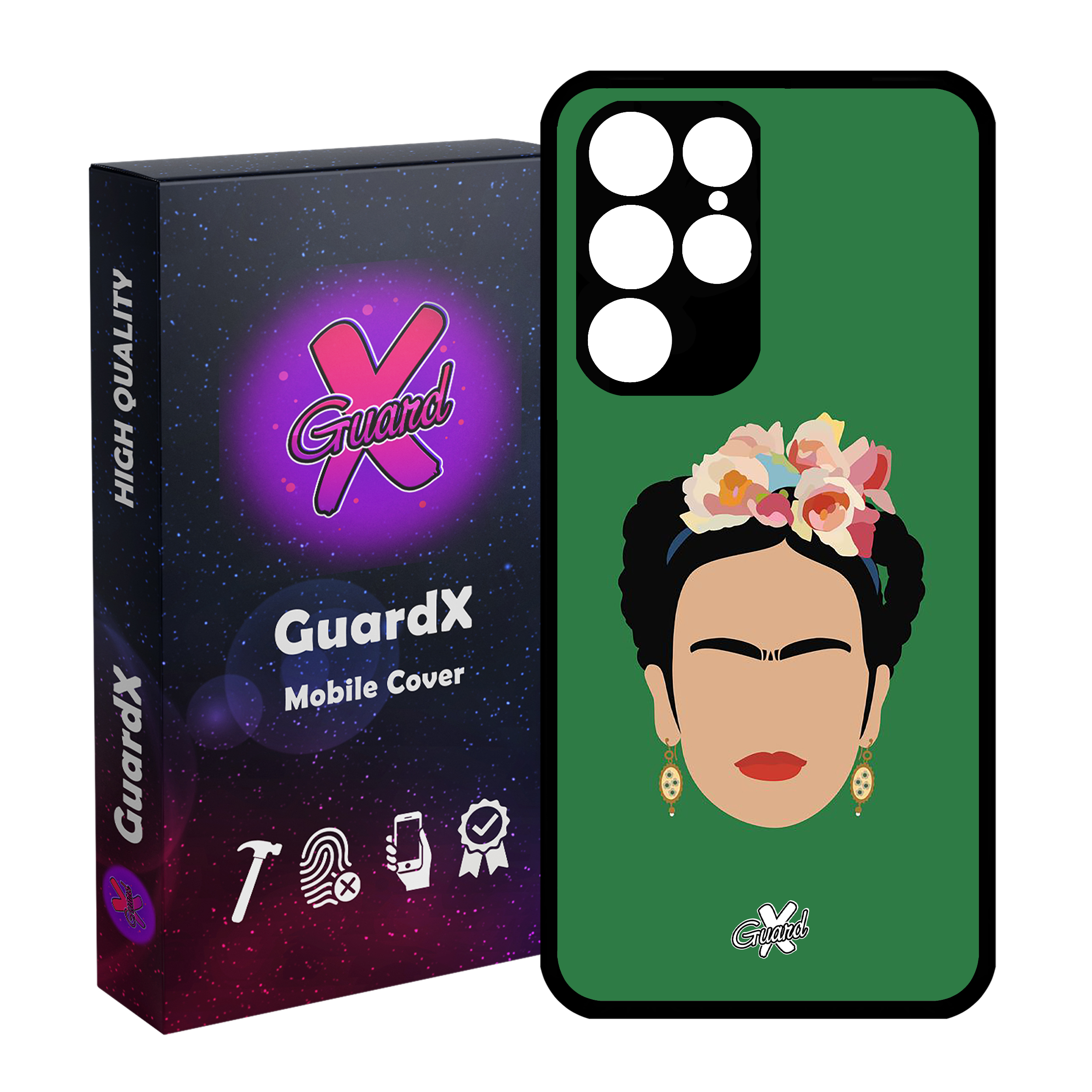 کاور گارد ایکس طرح Frida مدل Glass10133 مناسب برای گوشی موبایل سامسونگ Galaxy S22 Ultra