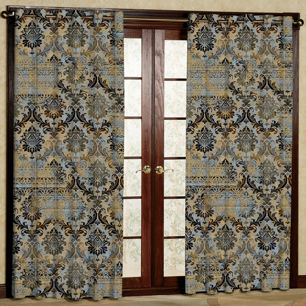 پرده مدل مخمل پانچی کد 7528 سایز 280x140 سانتی متر