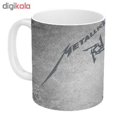 ماگ طرح گروه متالیکا مدل NI507